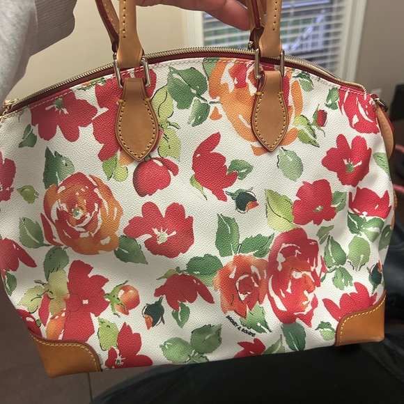 Dooney & Bourke Floral Handbag( measurement pics added!) - Picture 2 of 8